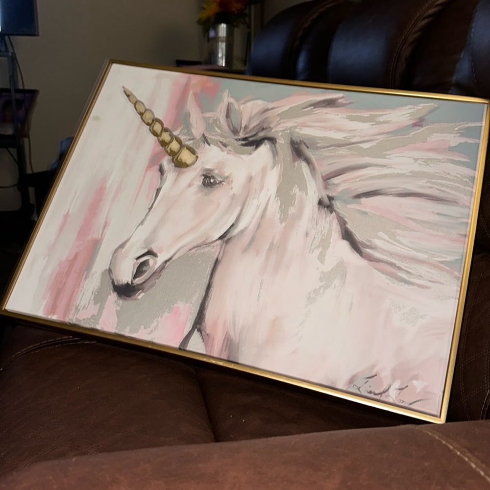 Unicorn painting